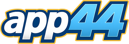 app 44 logo icon for homepage navigation